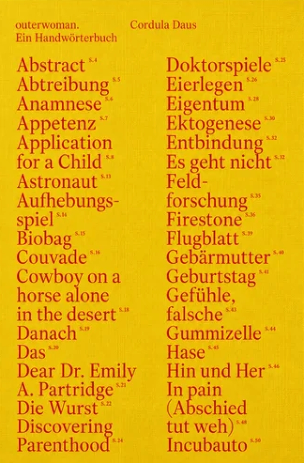 Book cover Outerwoman