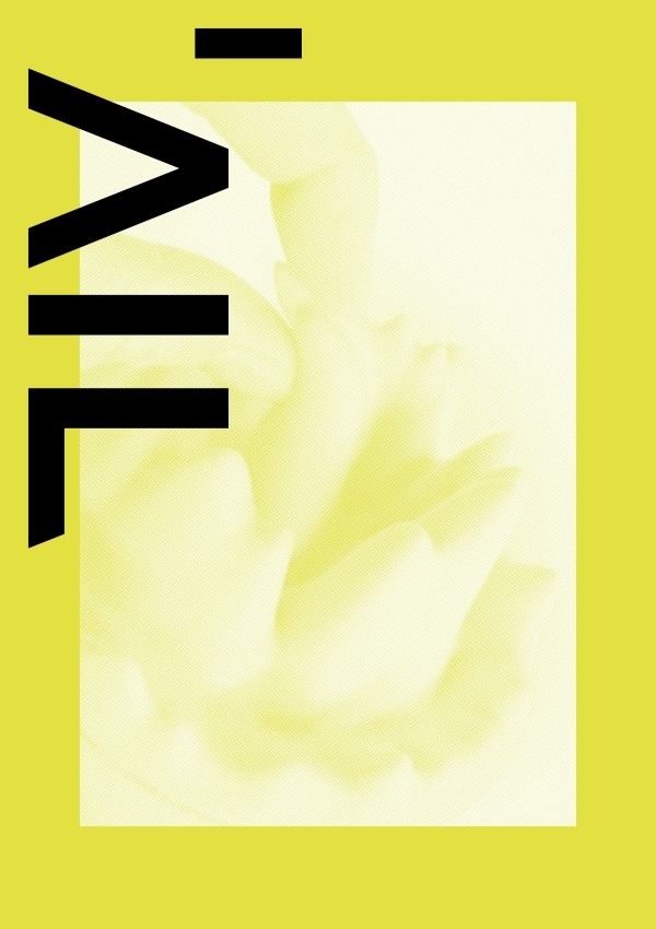 Gelbes AIL Plakat