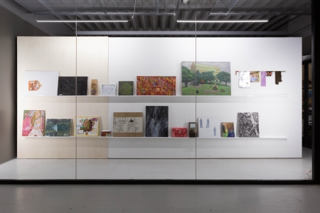 The Painting Department Presents: A Rundgang, Ausstellungsansicht, Abteilung Malerei, Angewandte Festival, Wien,
                                          2024; Foto: Adrian Hazi