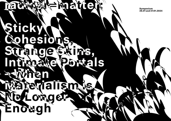 Design of the symposium radical matter.