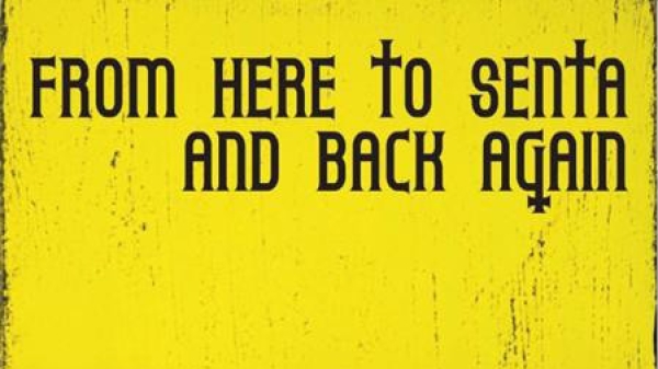 Ausstellungsplakat from here to Senta and back again 2026, Heribert Friedl