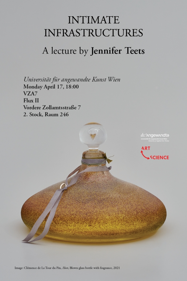 Image: Clémence de la
                                          Tour du Pin, HOST, Blown glass bottle with fragrance, 2021 