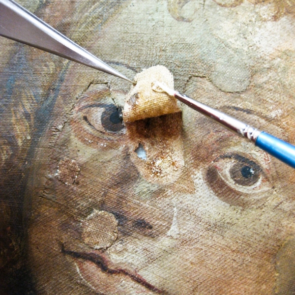 Tiroler Landesmuseum Ferdinandeum, Institut für Konservierung und Restaurierung,
                                          dieAngewandte  Portrait child