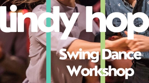 A dancing coupe, Lindy hop lettering