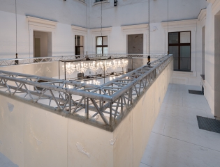 Valentin Hämmerle, LIGHT YELLOW
                                          GAZE 9201-104 ***, 2023, Installationsansicht, Foto: Jorit Aust