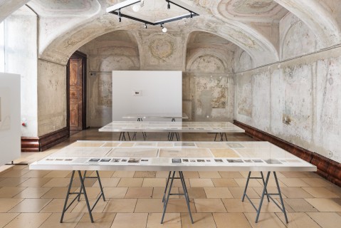 Installation view Moskau Material