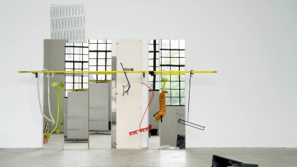 Michael Reindel, Fulfillment Center, 2023,
                                          Installationsansicht, Foto: Michael Amadeus Reindel